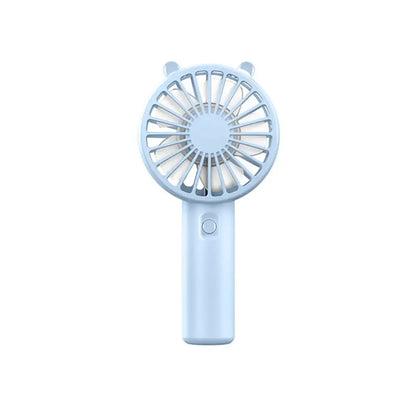 Portable Hand Fan | Mini Handheld Fan with 3-Speed Airflow Control | USB Rechargeable for On-the-Go Comfort
