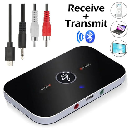 Bluetooth 5.0 Audio Transmitter Receiver AUX RCA USB Wireless Adapter