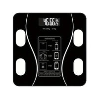 Smart Bluetooth Digital Scale – LED Display with App Sync and Rechargeable Battery