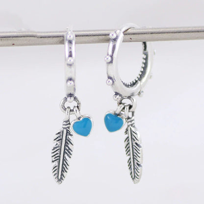 925 Silver Strawberry Butterfly Stud Earrings | Fine Jewelry Gift for Women