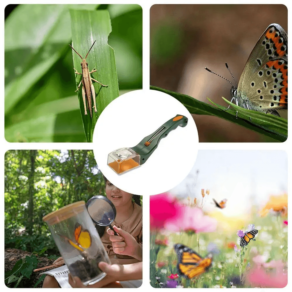 Bug Catcher Insect Viewer for Kids 5x Magnifier Toy Magnifier Tool