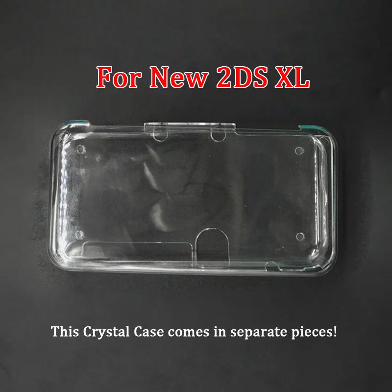 Crystal Hard Shell Protective Case | Multi-Console Cover for Nintendo and Sony Handhelds