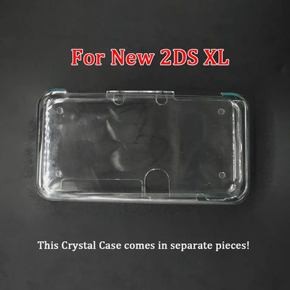 Crystal Hard Shell Protective Case | Multi-Console Cover for Nintendo and Sony Handhelds