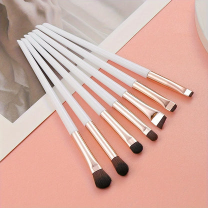 Ultra-Thin Eyebrow Brush Set | 3-Piece Angled Precision Makeup Brushes