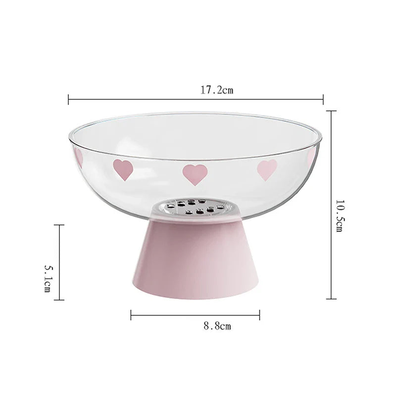 High-End Fruit Drain Tray | Decorative Dried Fruit Plate for Living Room