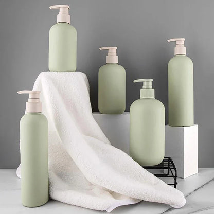 Refillable Foaming Soap Dispenser | Rustproof Plastic Shampoo and Shower Bottle for Kitchen and Bathroom