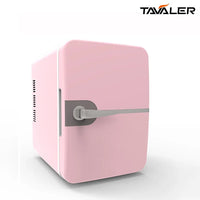 TAVALER 6L Mini Fridge Car Refrigerator USB Cooling Heating for Skincare Drinks