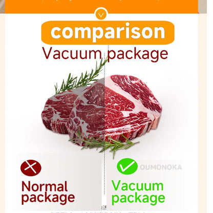 Food Vacuum Sealer Machine for Food Storage Kitchen Vacuum Packer and Bag Sealer