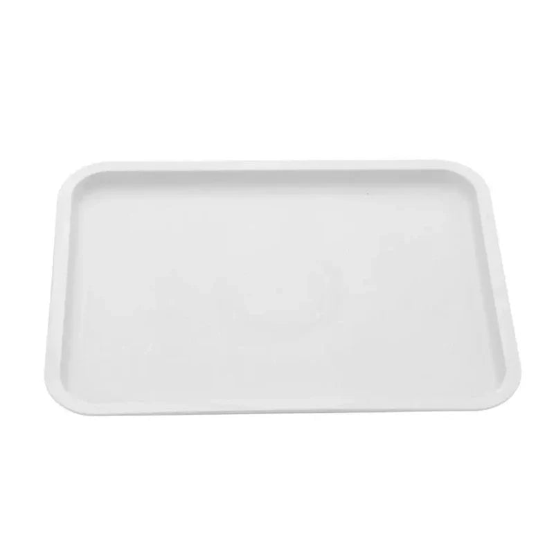 Rectangular Plastic Pallet Tray | Nordic Multi-Color Serving Tray for Food, Bread, Fruit, and Dessert