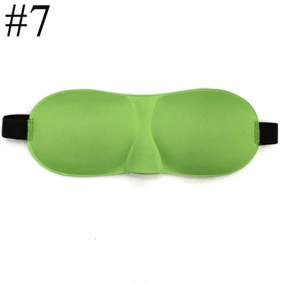 3D Contoured Sleep Eye Mask | Light Blocking Blindfold for Deep Sleep