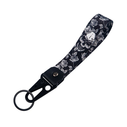 Skeleton Car Keychain | Scary Key Ring Jewelry for Men Women Motorcycle Lanyard Halloween Gift