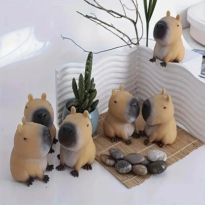 Squishy Cute Capybara Squeezing Toy | Soft Relax Animal Fidget for Adults and Kids
