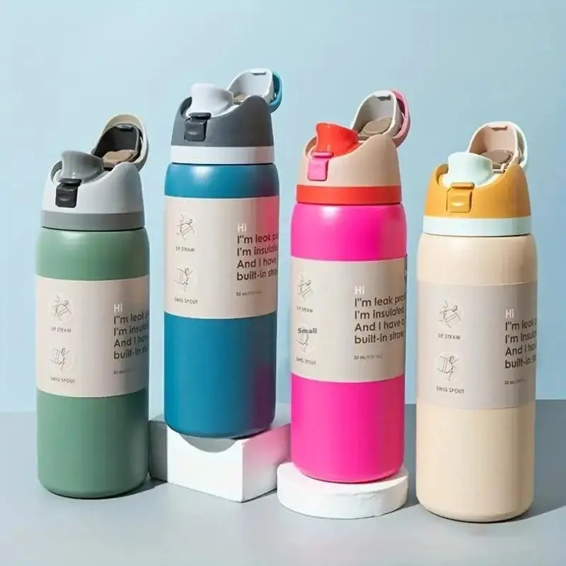 304 Stainless Steel Vacuum Flask | Insulated Thermos Mug for Hot and Cold Drinks