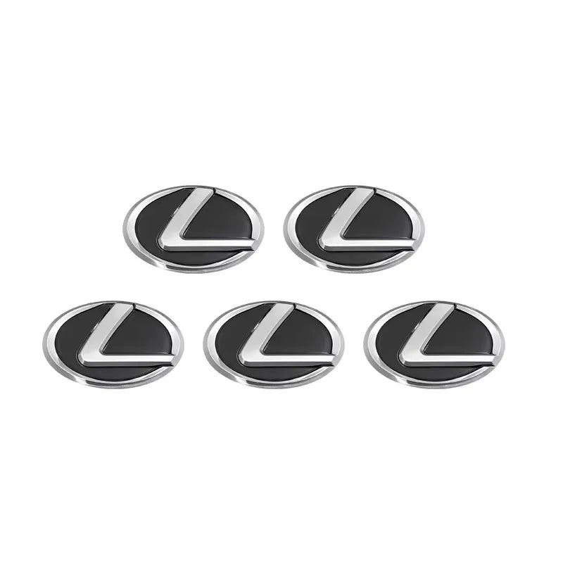 14/15MM Car Remote Key Sticker Aluminum Emblem Decoration Decal For Lexus