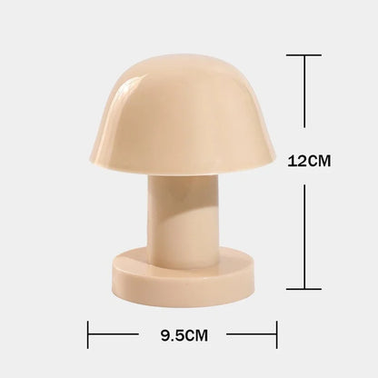Mini Mushroom LED Night Light Battery Powered Portable Desk Lamp Home Decor