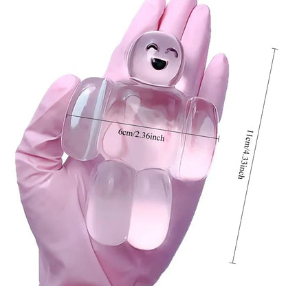 Transparent Jelly Robot Squishy Toy | Soft Slow Rebound Stress Relief Fidget