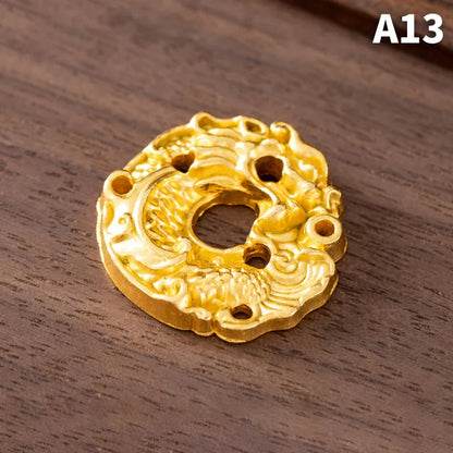 Dragon Turtle Incense Holder | Brass Alloy Incense Burner with Snail Sculpture