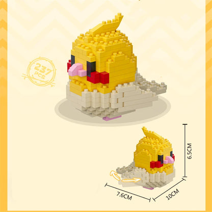 Cute Bird Building Blocks Set | Creative Educational Toy for Teens and Adults