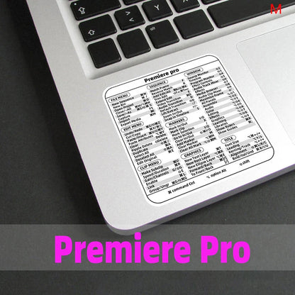 Windows PC Keyboard Shortcut Sticker | Quick Reference Decal for Laptop Desktop
