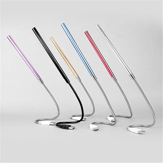 5V LED Book Light Flexible Reading Lamp | Portable USB Desk Light for Bedroom Decor and PC Keyboard Lighting