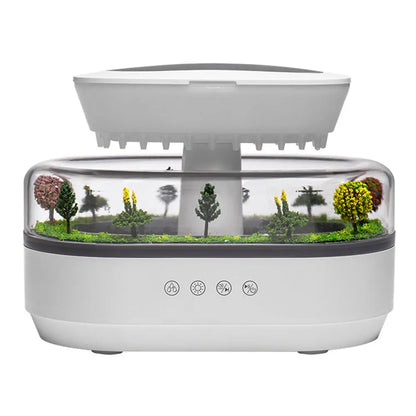 Cloud Rain Humidifier Rainfall Aromatherapy Diffuser with 7 Color Light for Home