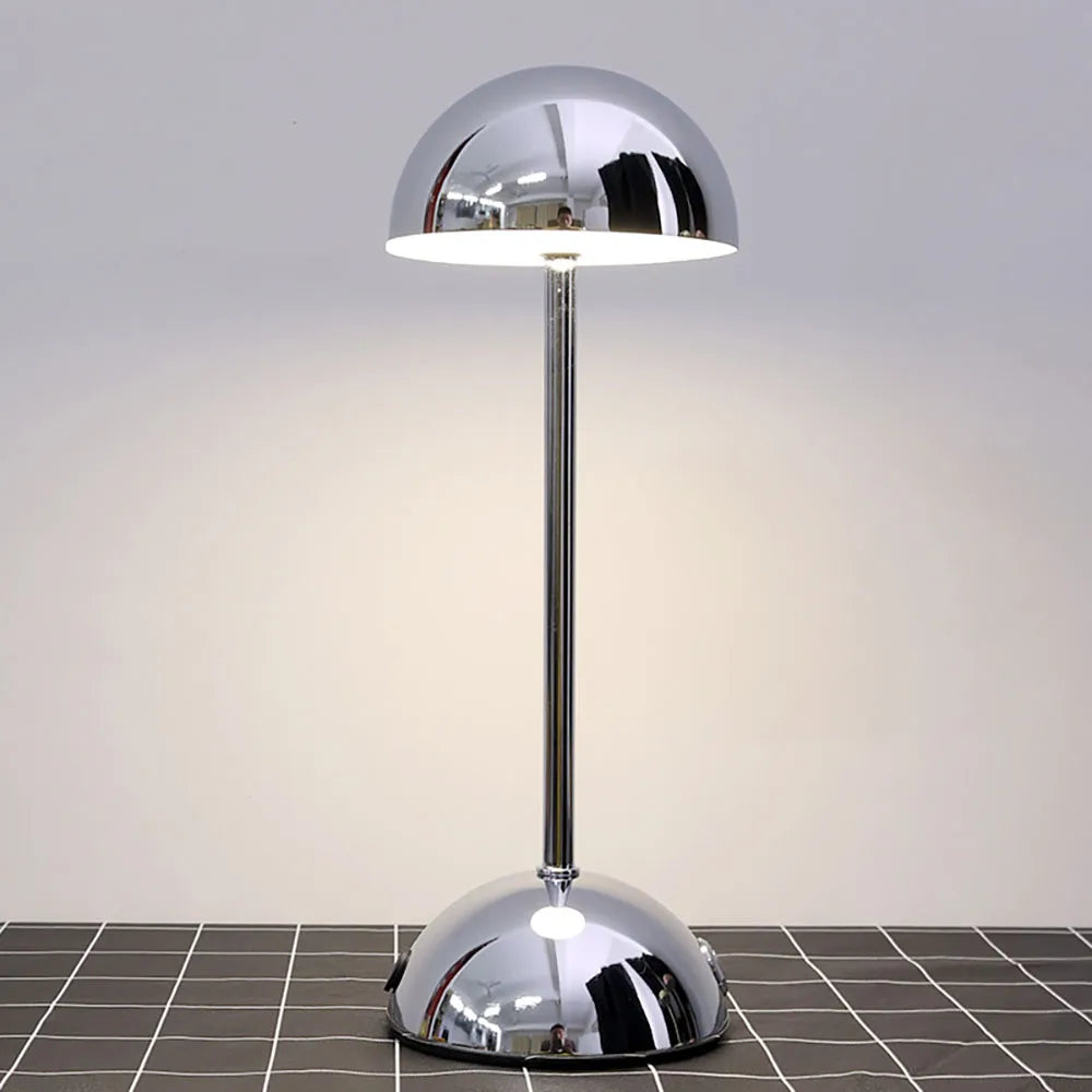 LED Touch Table Lamp 3-Color USB Charging Night Light Desk Lamp for Bar Room