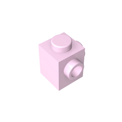 Gobricks GDS-1046 Modified Brick 1 x 1 with Studs on 2 Sides | Building Block for DIY