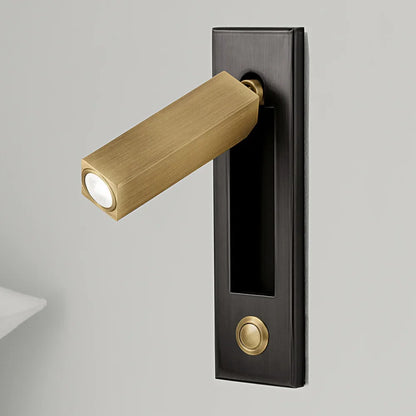 Applique Murale LED, Lampe de Lecture de Nuit, Luminaire de Tête de Lit pour Hôtel, Lampe de Chevet Artistique, Interrupteur à Poussoir, Puce Cree, 220V