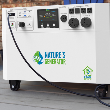 Powerhouse Gen 2 Solar Generator and Transfer Switch