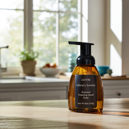 Savon moussant parfumé pour les mains