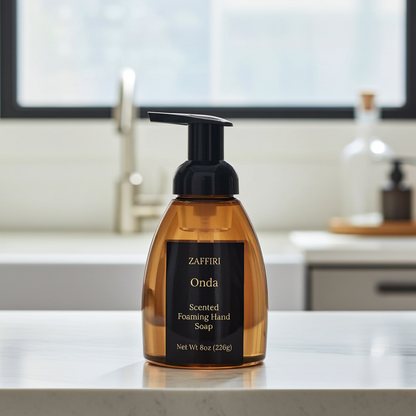 Savon moussant parfumé pour les mains