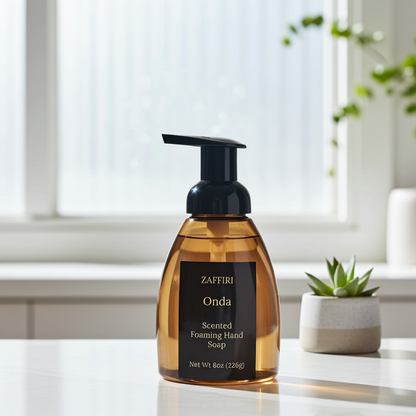 Savon moussant parfumé pour les mains