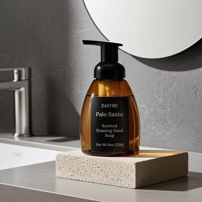 Savon moussant parfumé pour les mains