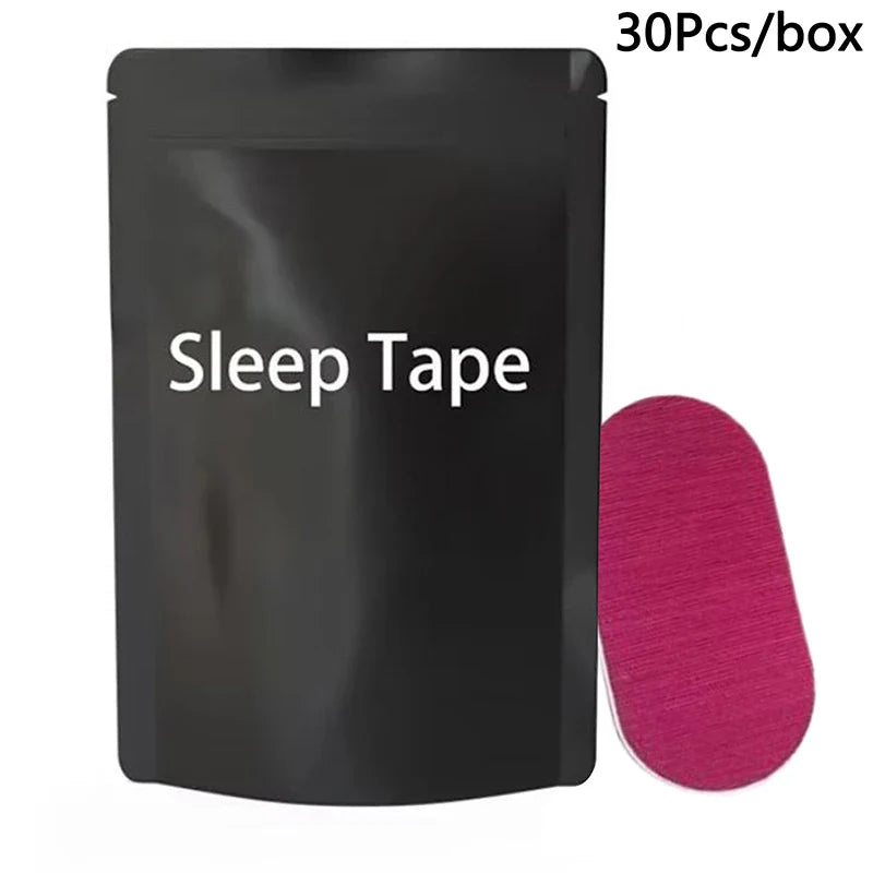 Snoring Relief Mouth Tape | 30 Hypoallergenic Strips for Better Sleep