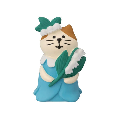 Figura de Zakka de boda de gato lindo, novia, cochecito de bebé, modelo de resina, miniaturas, adornos para pastel, manualidades, accesorios de escritorio