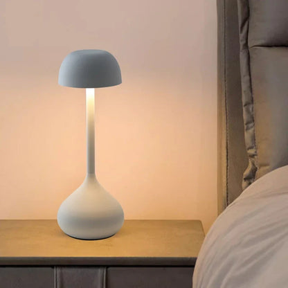 Touch Dimmable Mushroom Table Lamp | Portable Rechargeable Desk Night Light
