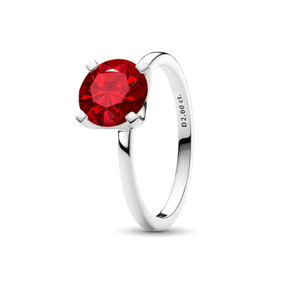 Sterling Silver Zircon Ring Set | Butterfly Snowflake Rose Design