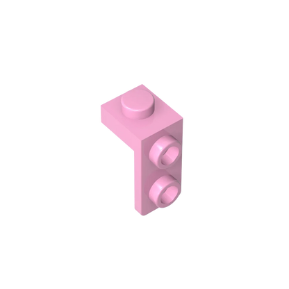Gobricks Bracket 1 x 1 - 1 x 2 | Compatible Building Block