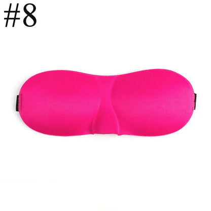 3D Contoured Sleep Eye Mask | Light Blocking Blindfold for Deep Sleep