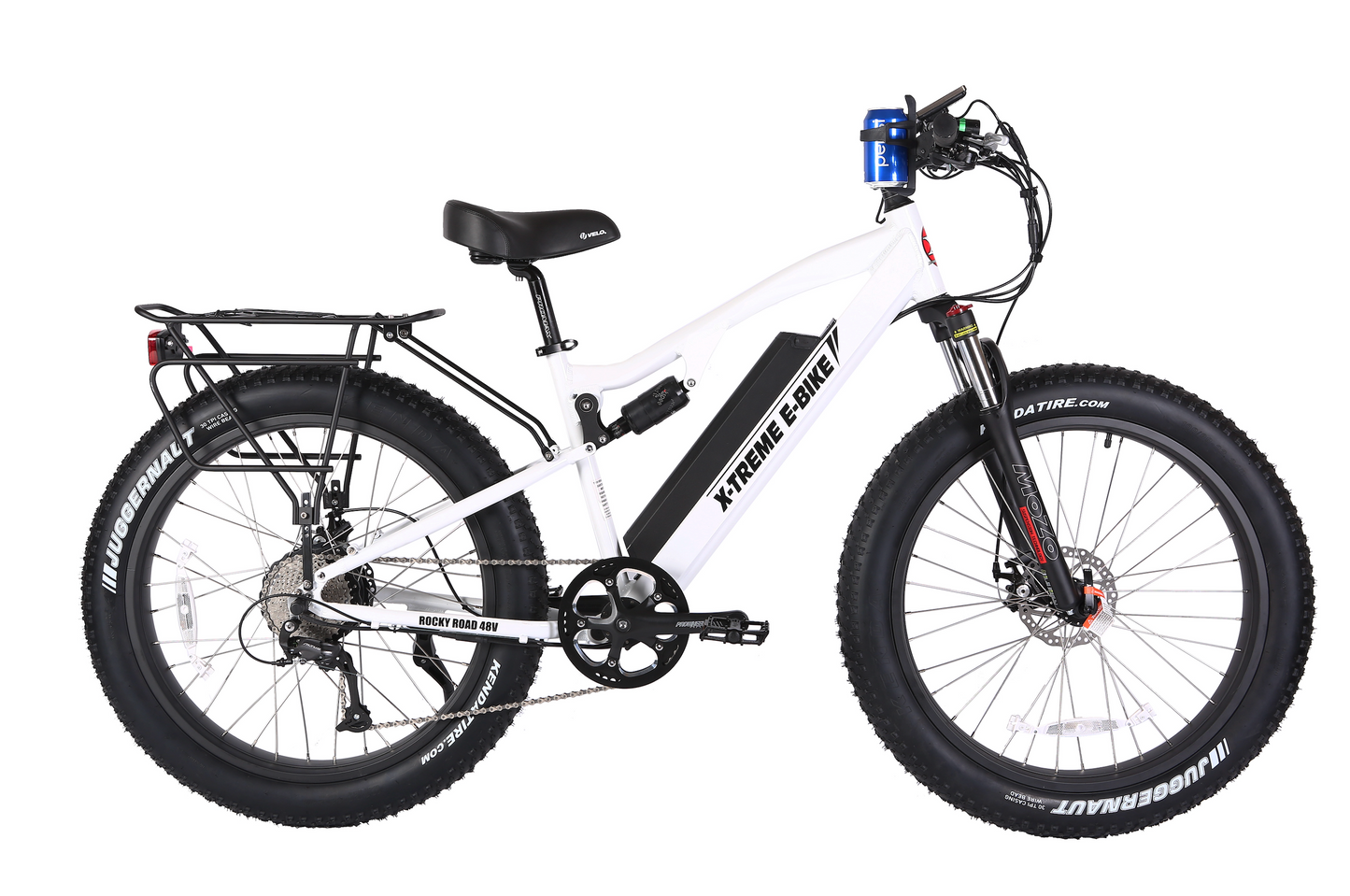 X-Treme Rocky Road 48 Volt 17 Amp Fat Tire Electric Mountain Bicycle