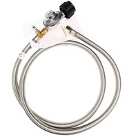 5ft Propane Hose and 20psi Regulator