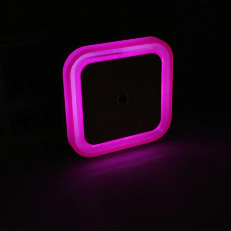 Wireless Sensor LED Night Light | Auto-On Mini Square Lamp for Baby Room