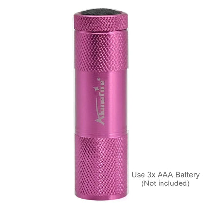 Alonefire 9 LED Mini Flashlight | Compact Portable Aluminum Torch