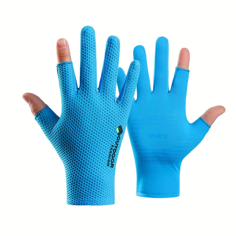 Summer Cycling Gloves | Breathable Mesh Non-Slip Touchscreen MTB Gloves