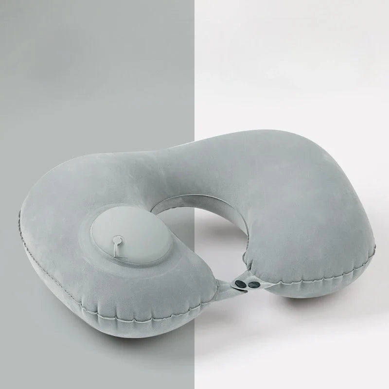 Ergonomic Inflatable Neck Pillow | Balanced Support for Travel