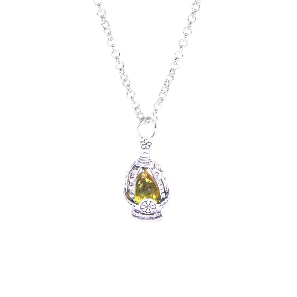 Madoka Magica Soul Gem Pendant Necklace | Anime Jewelry Set