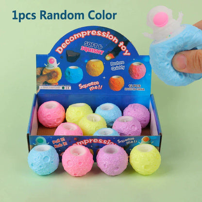 Funny Pop-Up Slow Rebound Squishy Cheese Mouse Cup | Stress Relief Desk Toy