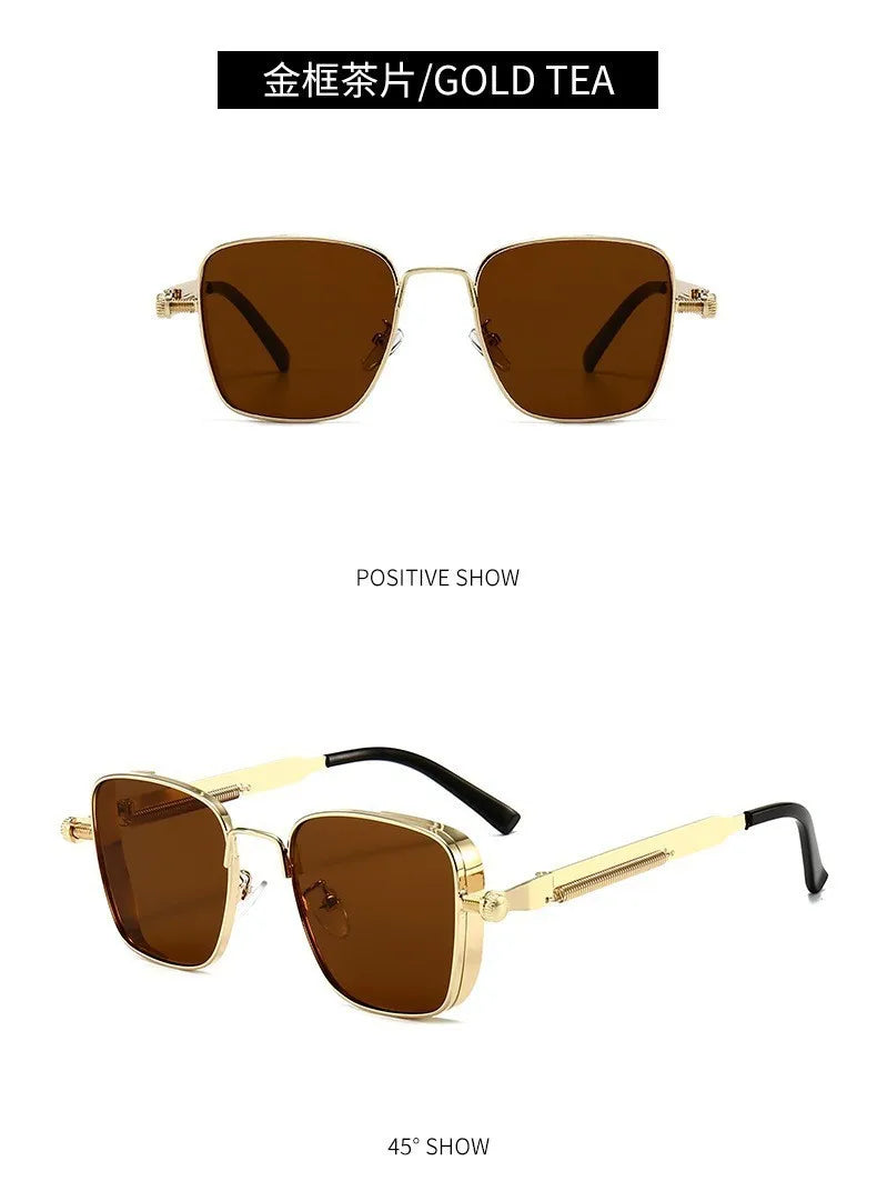 2025 Polarized Sunglasses | Men’s High-End Alloy Frame Fashion Eyewear with UV Protection