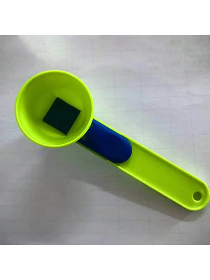 Protein Powder Funnel Spoon | 2-in-1 Measuring Scoop with Longer Handle