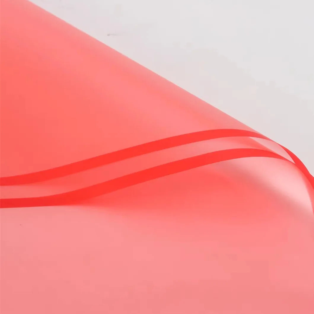 Fog Flower Wrapping Paper 5 Sheets | Korean Style Half Transparent Gift Wrap for Bouquets